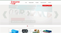Desktop Screenshot of megadyne.cz